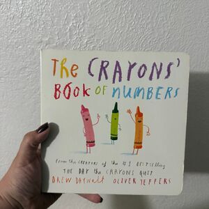 Crayons book of numbers Board Book